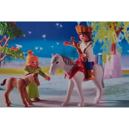 Klocki Playmobil Księżniczka i Książę z Rydwanem